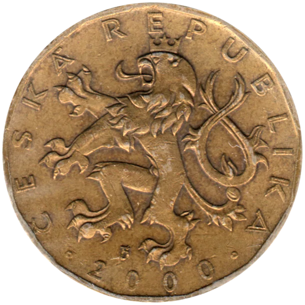 20 Korun, 2000 Obverse