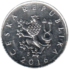 Preview 1 Koruna, 2016 obverse