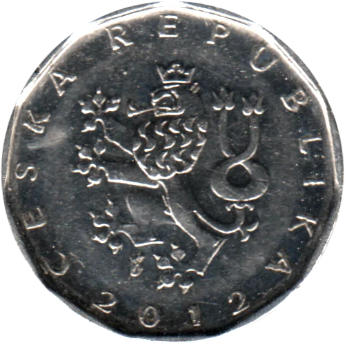 2 Korun, 2012 Obverse