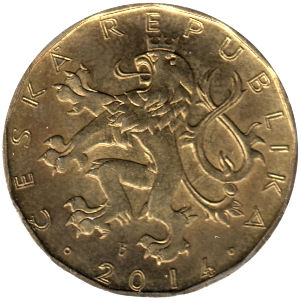 20 Korun, 2014 Obverse