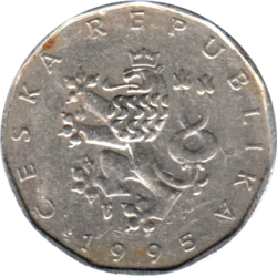 Preview 2 Korun, 1995 obverse