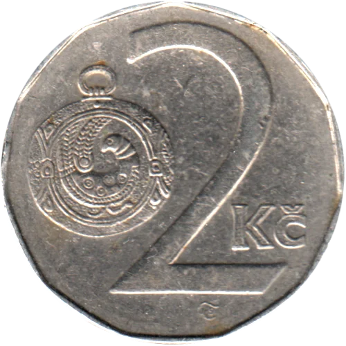 2 Korun, 1995 Reverse