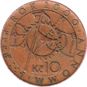 Preview 10 Korun, 2000 reverse