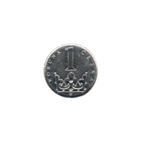 Preview 1 Koruna, 2009 reverse