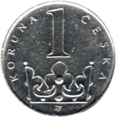 Preview 1 Koruna, 2009 reverse