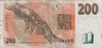 Preview 200 Korun, 1998 reverse