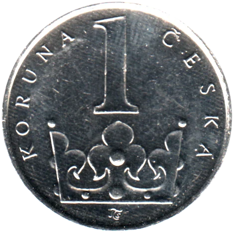 1 Koruna, 2018 Reverse