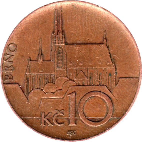 10 Korun, 2010 Reverse