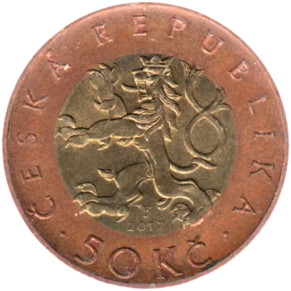 Preview 50 Korun, 2017 obverse