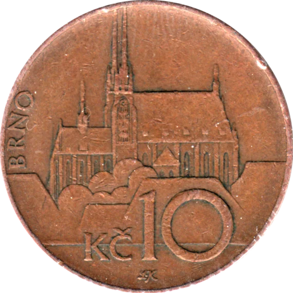 10 Korun, 2009 Reverse