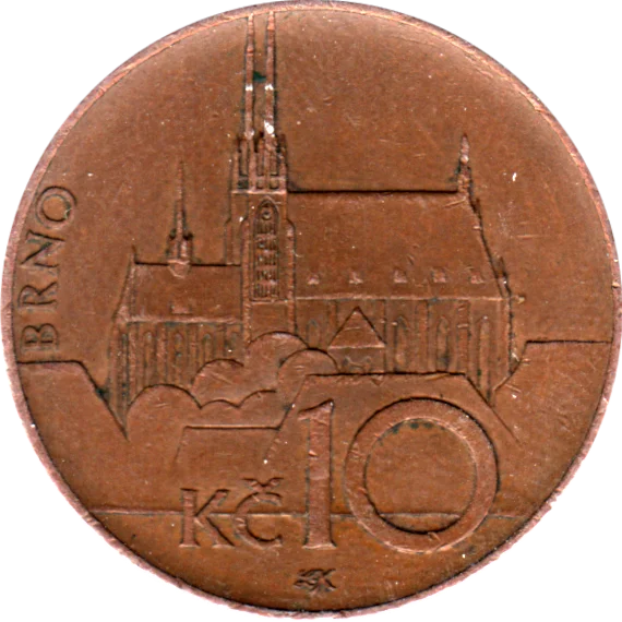 10 Korun, 2016 Reverse
