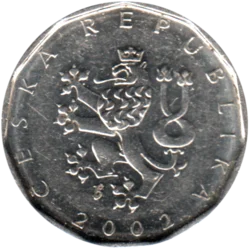 Preview 2 Korun, 2002 obverse