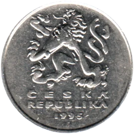Preview 5 Korun, 1995 obverse