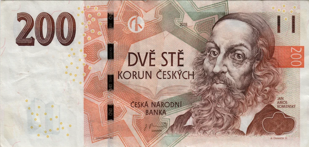 200 Korun, 2018 Obverse