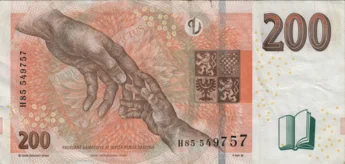 Preview 200 Korun, 2018 reverse