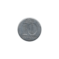 Preview 10 Pfennigs, 1968 reverse