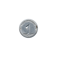 Preview 1 Pfennig, 1950 reverse