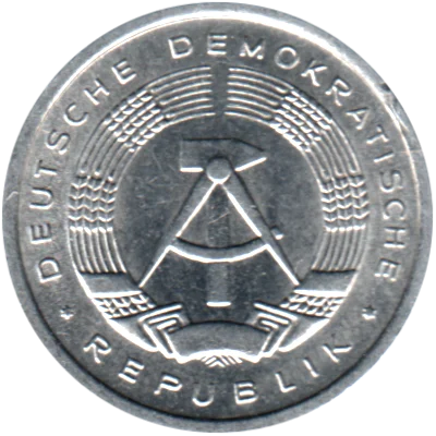 1 Pfennig, 1984 Obverse