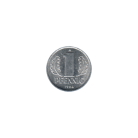 Preview 1 Pfennig, 1984 reverse