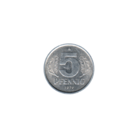 Preview 5 Pfennigs, 1979 reverse