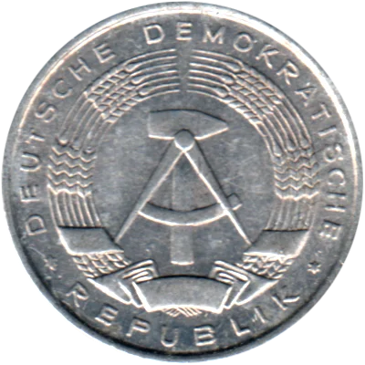 1 Pfennig, 1962 Obverse