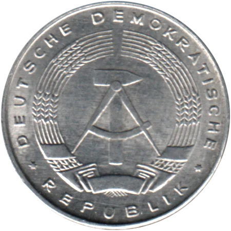5 Pfennigs, 1975 Obverse