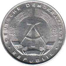 Preview 5 Pfennigs, 1975 obverse