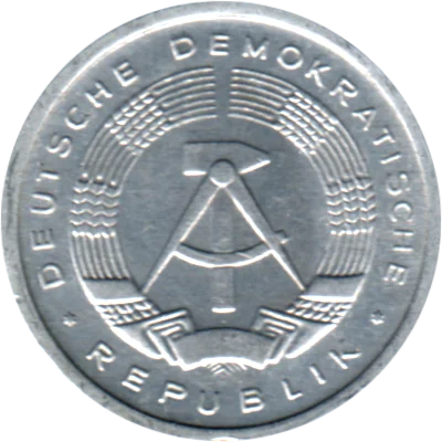 1 Pfennig, 1982 Obverse