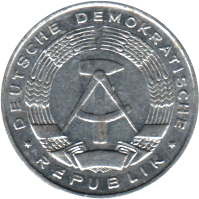 1 Pfennig, 1968 Obverse