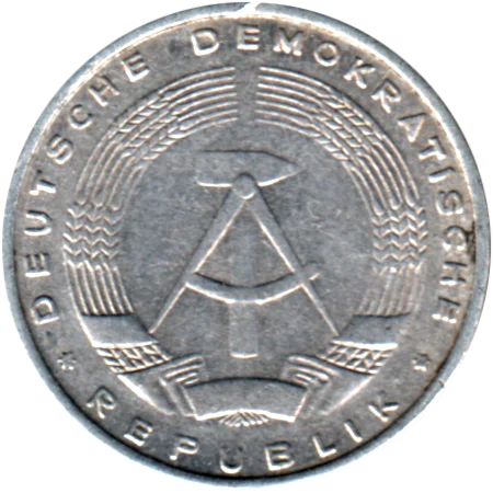 5 Pfennigs, 1968 Obverse