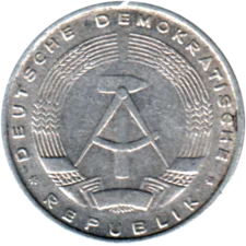 Preview 5 Pfennigs, 1968 obverse