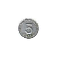 Preview 5 Pfennigs, 1948 reverse