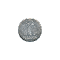 Preview 10 Pfennigs, 1988 reverse