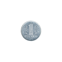 Preview 1 Pfennig, 1979 reverse