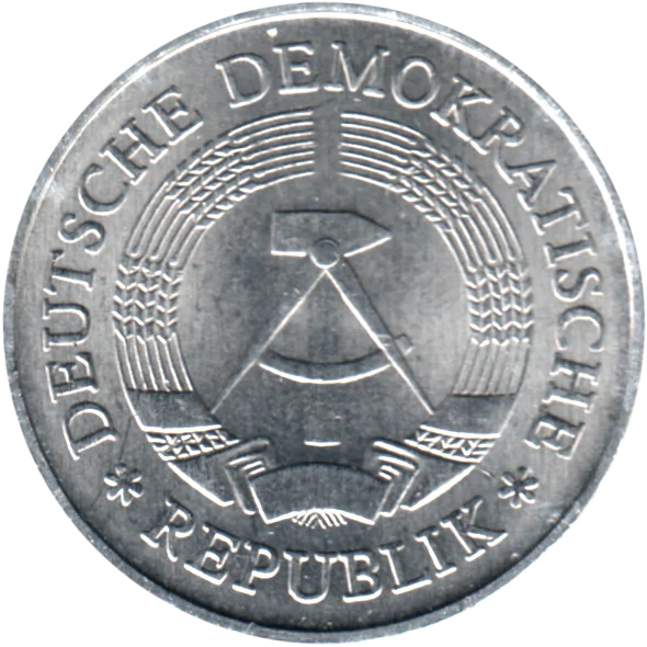 1 Mark, 1982 Obverse
