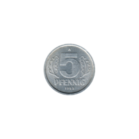 Preview 5 Pfennigs, 1983 reverse