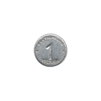 Preview 1 Pfennig, 1949 reverse
