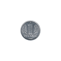 Preview 1 Pfennig, 1983 reverse