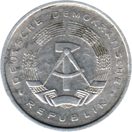 5 Pfennigs, 1981 Obverse