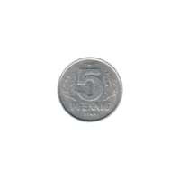 Preview 5 Pfennigs, 1981 reverse