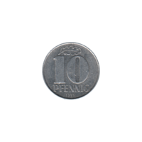Preview 10 Pfennigs, 1971 reverse