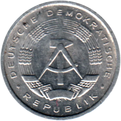 1 Pfennig, 1977 Obverse