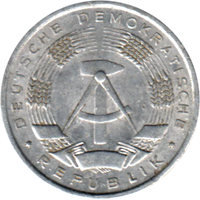 1 Pfennig, 1960 Obverse