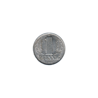 Preview 1 Pfennig, 1960 reverse