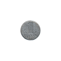 Preview 1 Pfennig, 1963 reverse