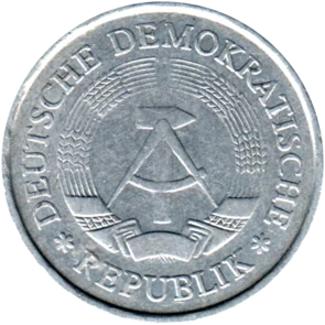 Preview 1 Mark, 1972 obverse