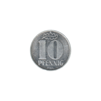 Preview 10 Pfennigs, 1981 reverse
