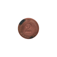 Preview 2 Pfennigs, 1976 reverse
