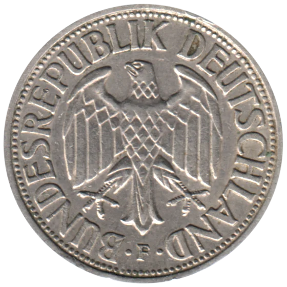 1 Mark, 1950 Obverse