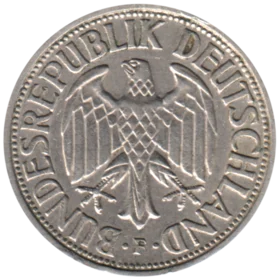 Preview 1 Mark, 1950 obverse